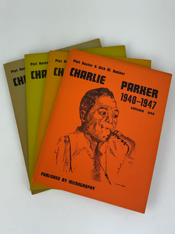 Charlie Parker Discography 1940-1955 - 4 Volumes