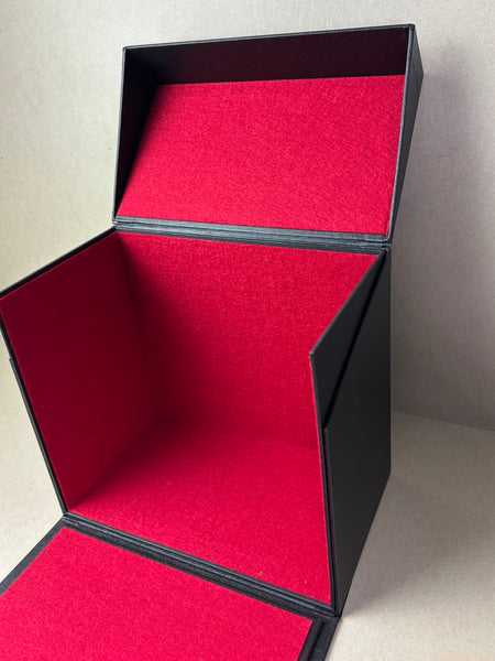 Harry Potter UK Paperback Edition Full Set - Drop Front Box in Black